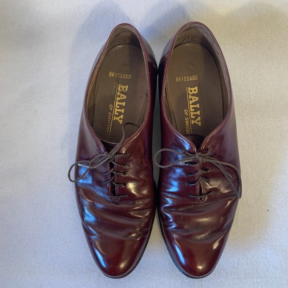 Bally Oxfords Size 7.5D Made in Italy Gently worn - Picture 6 of 7